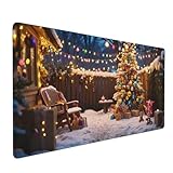 【GROSSES MAUSPAD】: Dieses große Mauspad passt perfekt auf Ihren Schreibtisch und bietet perfekten Bewegungsspielraum. Bietet viel Platz für professionelles Gaming oder Büroarbeit