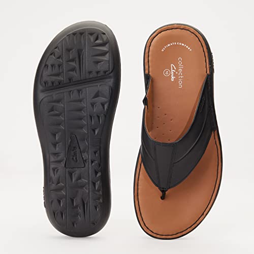 Image of Clarks mens Villa Beach Flat Sandal