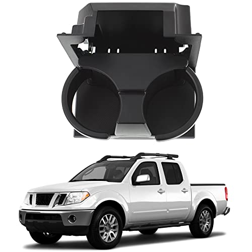 Portavasos trasero gris para Nissan Frontier Pathfinder Xterra miniatura 1