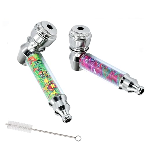 Pipes For Smoking 3pc Tobacco Pipes Smoking Pipe Accessories Kit Suitable For Pipe Lovers-Elegant Metal Decorative Pipe Sculpture