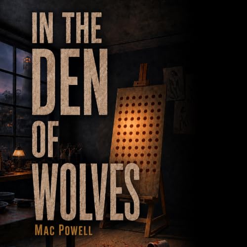 Diseño de la portada del título In the Den of Wolves