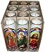 Saints Religious Candle, White