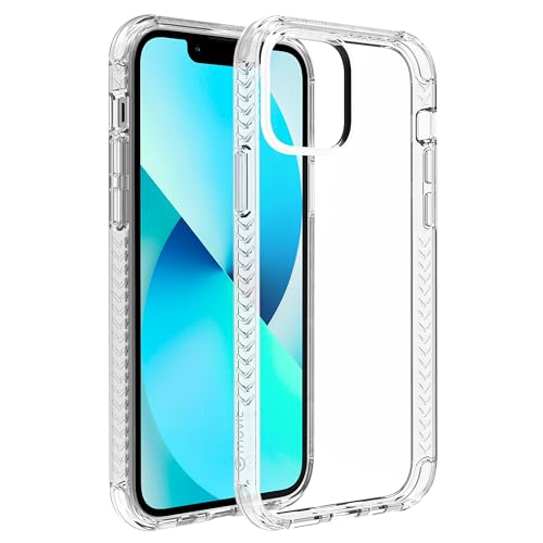 Muvit for France Coque Transparente Renforcée 3M pour iPhone 12/12 Pro. Eco-Responsable et Antichoc. Protection des Chutes - Conçue avec du Plastique 70%...