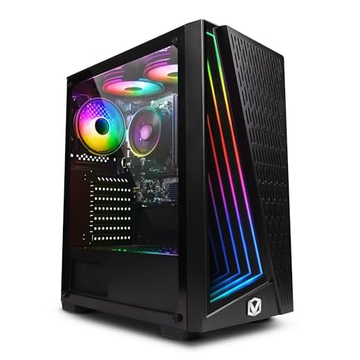 VIBOX VI-135 PC Gamer • AMD Ryzen 3 3200G 4,0 GHz • Radeon Vega 8 • 8 Go RAM • 480 Go SSD • Linux OS • WiFi