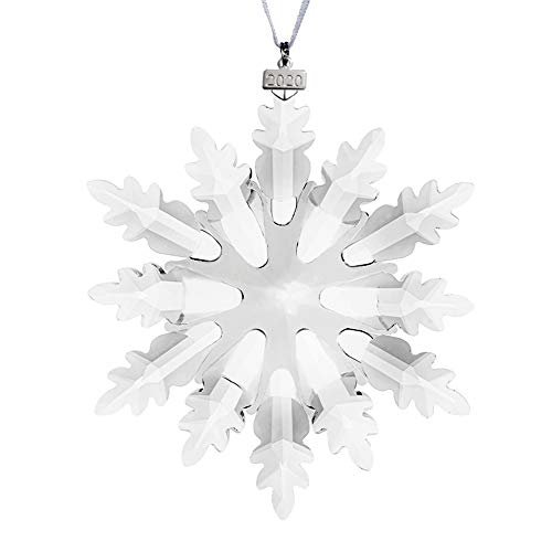 Fantasy Elf Pendant, Crystal Snowflake Christmas Ornaments Annual Collectible (Clear) #TOP15