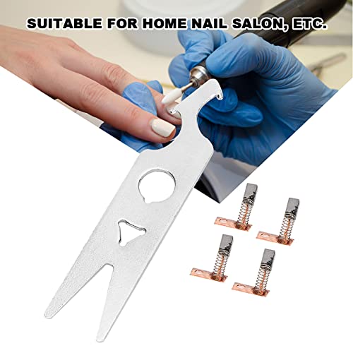 Nail Drill Handpiece Accessory Tools,2 works Carbon Brush Wrench Set Nail Drill Handpiece Accessory Replacement Part - Image 3