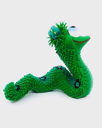rubber snake dog toy