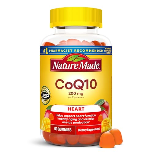 Nature Made CoQ10 200Mmg Per Serving Gummies Heart & Energy Support 60 CoQ10 Gummies 30 Day Supply