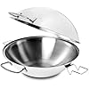 Silampos Stainless Steel Cataplana Food Steamer Pot, Made in Portugal (14.1 Diameter (36 cm))