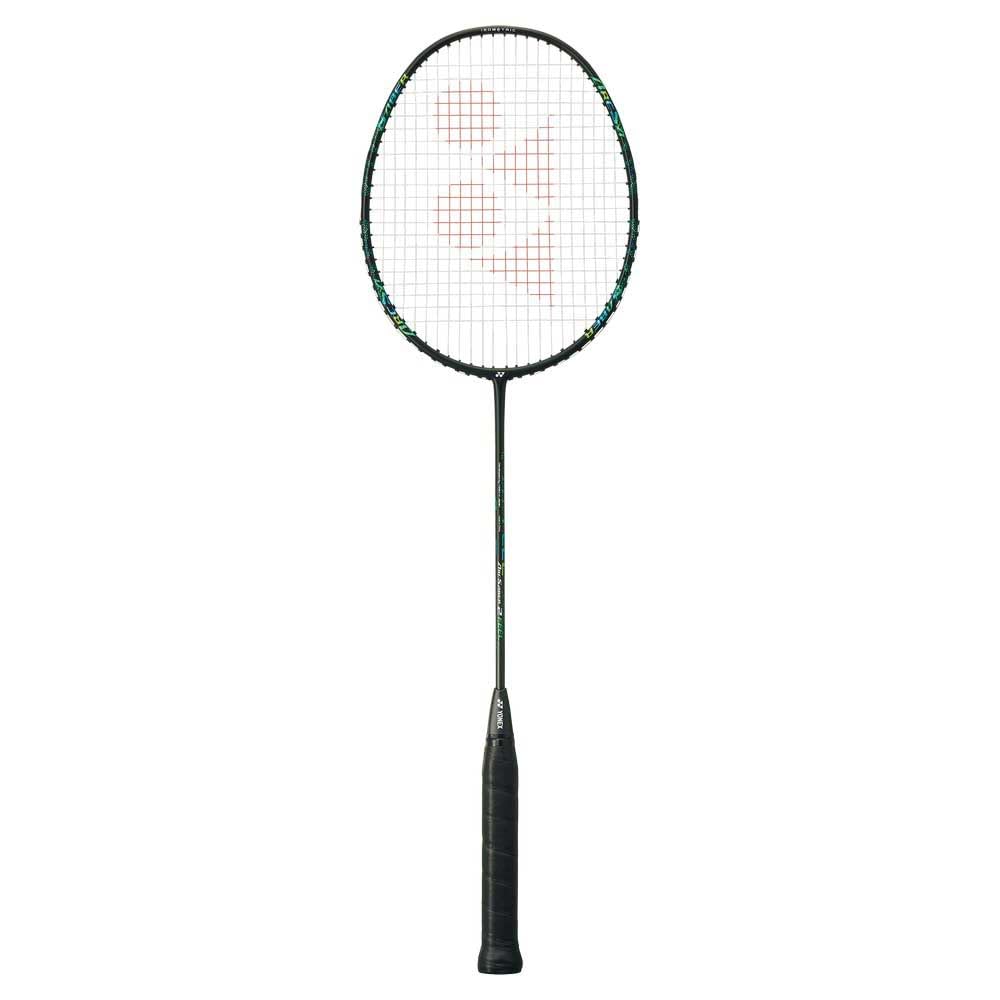 Yonex Arcsaber 2 Feel Strung Badminton Racquet, Lightweight 4U4 (Black/Green)-image-9