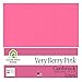 Very Berry Pink Cardstock - 12 x 12 inch - 65Lb Cover (12 x 12 Inch - 25 Sheets)