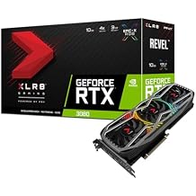 PNY GeForce RTXTM 3080 10GB XLR8 Gaming Revel Epic-X RGBTM Triple Fan Graphics Card LHR