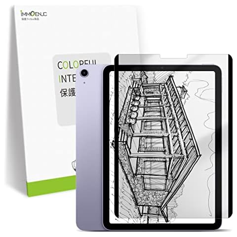 IMMOENUC Magnetische Papierfolie für iPad Air 5 10.9 Zoll 2022 Cover