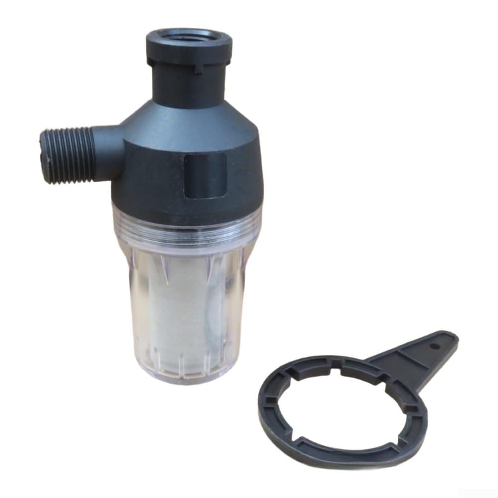 para filtro en Línea 250 Mallas para acero Inoxidable Rosca Macho(Black)