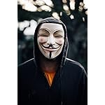 Udekit Máscara de Hacker V para Vendetta Máscara Disfraz de Halloween Accesorios de Fiesta de Cosplay 12 Udekit Máscara de Hacker V para Vendetta Máscara Disfraz de Halloween Accesorios de Fiesta de Cosplay