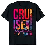 Custom Cruise Squad 2026 Making Memories Together T-Shirt Personalized Cruise Crew with Name Family Matching Cruise Shirts Adult Black Large