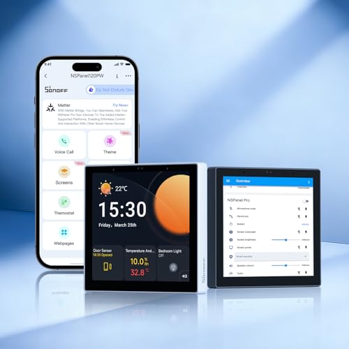 Panneau de Contrôle SONOFF NSPanel Pro Hub Zigbee Gris - 2