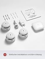X-Sense Smart Rauchmelder XS01-M mit SBS50 Basisstation, Zertifiziert nach EN 14604, Funkrauchmelder mit WLAN, vernetzbarer Feuermelder, kompatibel mit der X-Sense Home Security App, FS31, 3 Stück – Ansicht 9