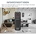Ahheyie Body Camera 1080P Video, Wearable BodyCam Protable Camcorder with Night Vision, Sports Camera for Meetings/Delivery/Travel