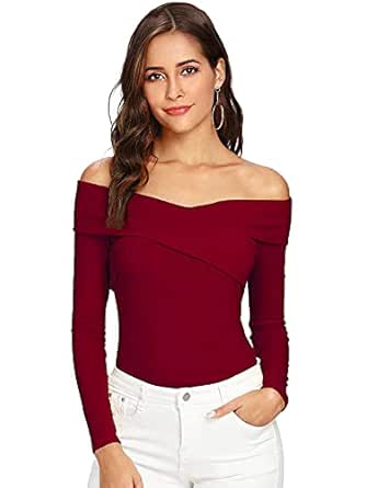ILLI LONDON Women's Off-Shoulder TOP