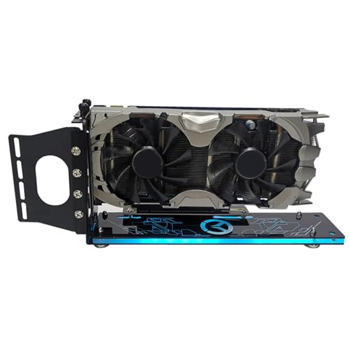 PCI-E - Soporte vertical para tarjetas gráficas de PC con soporte vertical para GPU con soporte vertical para GPU LED de 5 V 3 pines RGB 12 V RGB - imagen 9