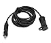 Carviya haute puissance universelle 6.5FT 12V-24V allume-cigare universel cordon de rallonge d'alimentation (RVV 2 fils de cuivre pur 17AWG) avec fusible de 15A pour GP, pompe à air, etc.