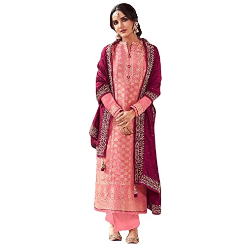 Image of Women's Wear Ready To Wear Designer Salwar Kameez Suits Indian Pakistani Beautiful Plazzo Pant Dress
