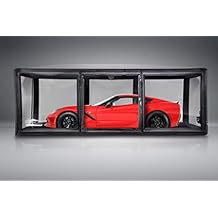 Automotive CarCapsule - 18 CF1 Series Showcase Carbon Fiber w/Road Emblazoned Floor Includes Intellicharger/Le