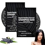 Anti Gray Bar Bambuskohle Shampoo, Shampoo Gegen Haarausfall, Natürliches...