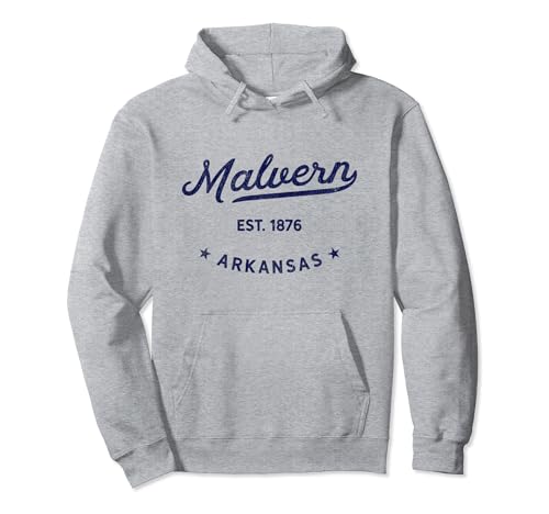 Regalo de viaje genial de Malvern Arkansas Vintage Malvern Sudadera con Capucha