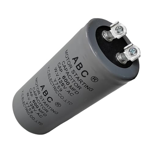 Condensateur de démarrage de moteur 600MFD 125VAC ABC CD60 pour climatiseur HVAC