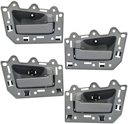 Manilla De Puerta Interior Dorman 82342 - Reemplazo Para Lado Conductor, Color Plateado/negro