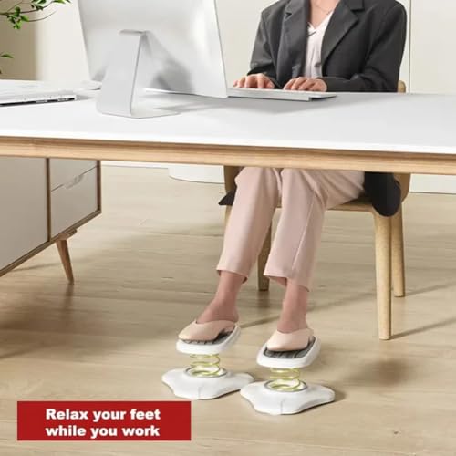 Repose-Pieds à Ressort Support de Pied Réglable 35 Degrés Bureau
