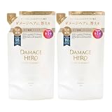 DAMAGE HERO ダメージヒーロー スーパーリペア シャンプー トリートメント 詰め替え セット