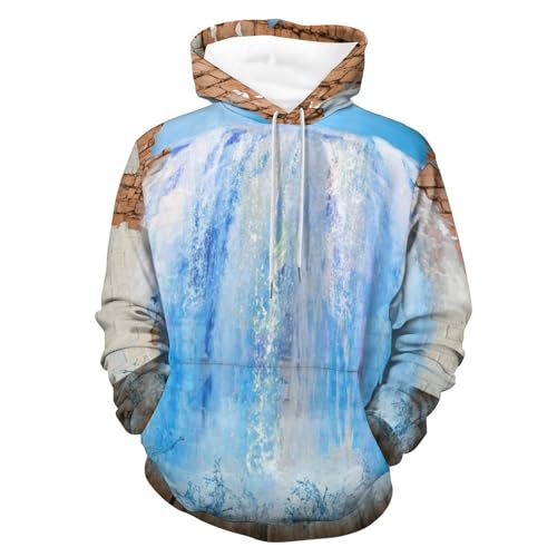 Hoody sweat pour homme et femme UMENG pull manches longues taille S