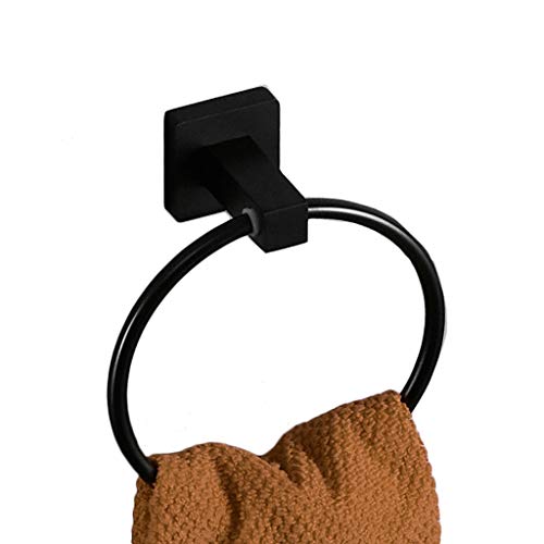 Anillo de toalla de baño para evitar humedad toallero redondo de pared 2