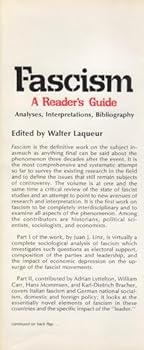 Hardcover Fascism: A Reader's Guide - Analyses, Interpretations, Bibliography Book