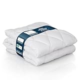 EINSATZBEREICH - Die Matratzenschoner sind mit 4 elastischen Eckbänder an jedem Eck ausgestattet diese sind für den gebrauch bis zu einer Steghöhe von bis zu 30 cm geeignet. Die Unterbetten verlängern die Lebensdauern von Matratzen signifikant.