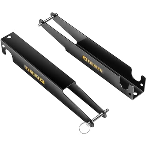 FEIMIRE Reel Bracket for Wire Reels, Stud Mounted Wire Dispenser for Electricians, Wire Spool Rack, Wire Spool Dispenser for 4 Reel Brackets (2 Pack) Cover