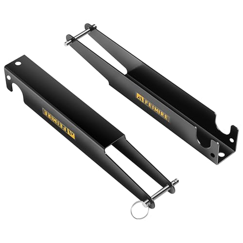 Feimire Stud-Mounted Wire Spool Rack for Electricians – Heavy-Duty Stainless Steel Cable Reel Holder (2 Pack), Fits 4 Reels, 700 lb Capacity, Tool-Free Installation on 2x4 Studs