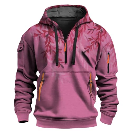 Sudadera con capucha cortavientos talla XXXL para hombres que buscan moda cómoda 3