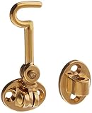 Baldwin 0950031 Cabin Door Hook, Unlacquered Bright Brass