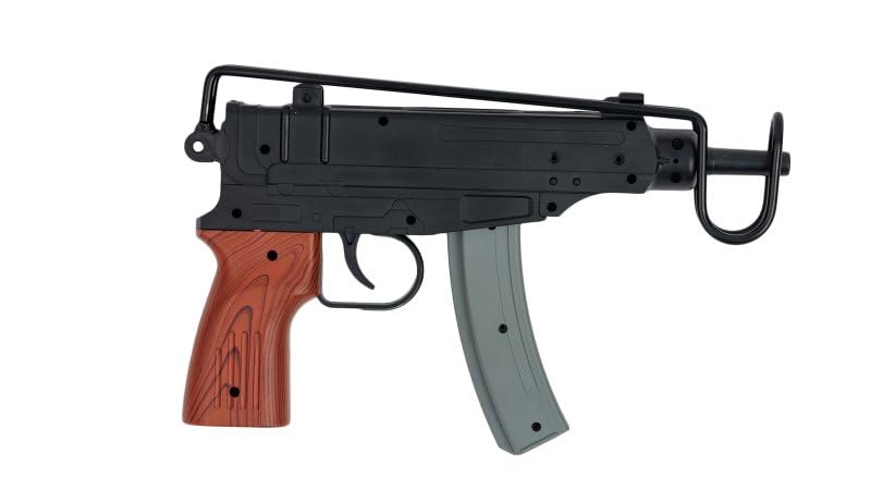 MP 37 Softair Gewehr < 0,5 Joule – 6 mm Airsoft Maschinenpistole – Federdruck – Spielzeugwaffe für Einsteiger & Fortgeschrittene – ab 14 Jahren