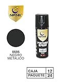  SPRAY PINTURA COLOR NEGRO METALIZADO 200 ML. 8686