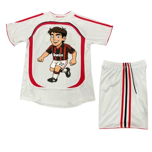 Kaka Kids Jersey CAMISTE 2006-2007 Cartoon Version White Color (16)