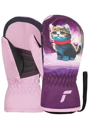 Reusch Scottie Mitten warme, Winddichte, wasserdichte und atmungsaktive Fäustlinge Fausthandschuhe Winterhandschuhe für Babys Kleinkinder Mädchen und Jungen mit einfachem Einstieg
