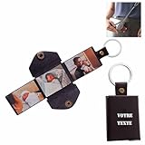 【Adapté à tous】 : Ce porte clé couple ou porte clef femme est conçu pour tous les styles et s’adapte à différents usages, comme un accessoire personnel ou un souvenir à offrir.