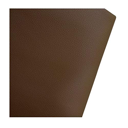Simili cuir grain litchi marron de haute qualité pour maroquinerie durable