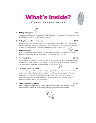 Image of Arihant All in One History Class 11 for CBSE Exam 2026-27 | NCERT Based Complete Theory, Practice Exercises, CBQs, A-R, Sample Papers & Mind Maps | Revised Edition as per Syllabus