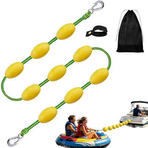 Cuerda de remolque para barco para esquí acuático wakeboard y cuerda de tubo de sesenta pies